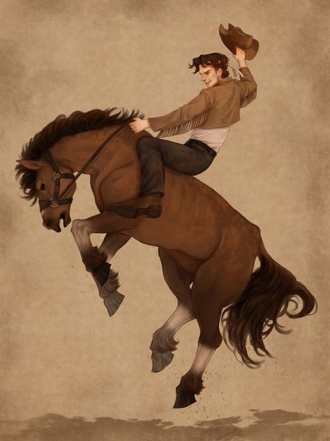 Cowboy Artwork, Ride A Cowboy, Red Dead Redemption Ii, Cowboy Horse, Dream Artwork, Horse Drawing, Cowboy Art, Red Dead Redemption, Dream Art