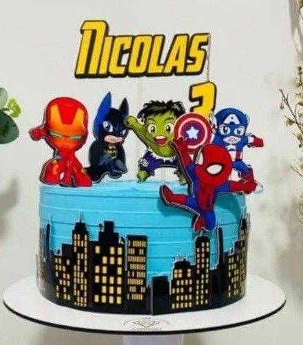 Sophia Cake, Avengers Birthday Party Decorations, Ironman Cake, Wedding Cake Designs Simple, Sibling Birthday Parties, Marvel Birthday Party, Marvel Party, Marvel Cake, Image Spiderman