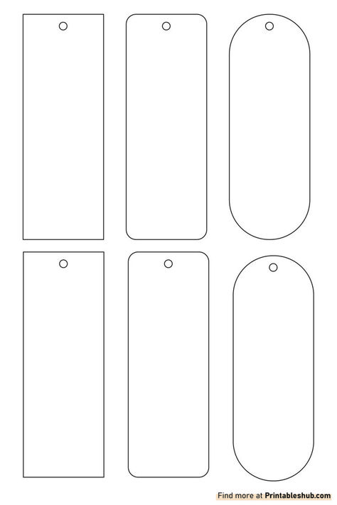 Free Printable Blank Bookmark Template with a set of six clean and well-designed bookmarks Blank Bookmark Template Free Printable, Bookmark Template Free Printables, Bible Bookmarks Diy, Clean Nail Designs, Free Printable Bookmarks To Color, Book Club Printables, Book Marks Design Ideas, Cricut Bookmarks, Free Printable Bookmarks Templates