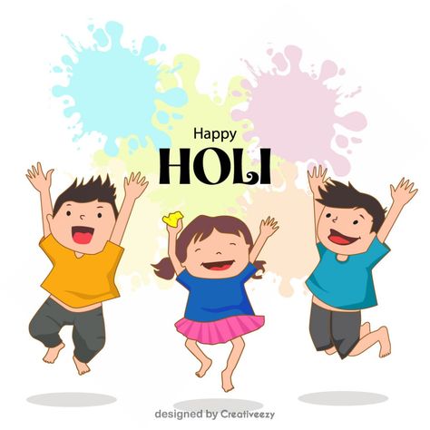 holi-celebration-kids-colors-splashes-happy-holi-greeting-card Happy Holi Greetings, Holi Greeting Cards, Holi Greetings, Happy Holi Wishes, Holi Wishes, Holi Celebration, Happy Holi, Coloring For Kids, Free Photos