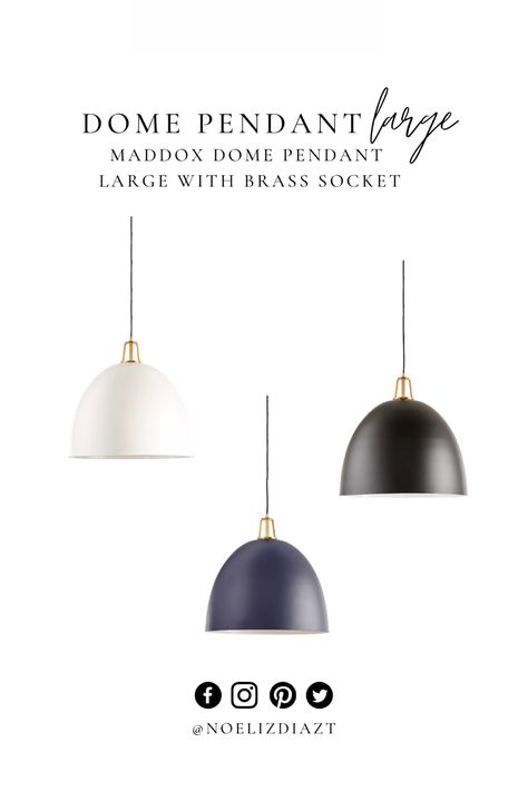 Shop Maddox White Dome Pendant Large … and other curated products on LIKEtoKNOW.it, the easiest way to shop everything from your favorite influencers. White Pendant Lights, White Pendant Light, Blue Pendant, Entry Foyer, Large White, Pendant Lights, Crate And Barrel, Pendant Lighting, Accent Decor