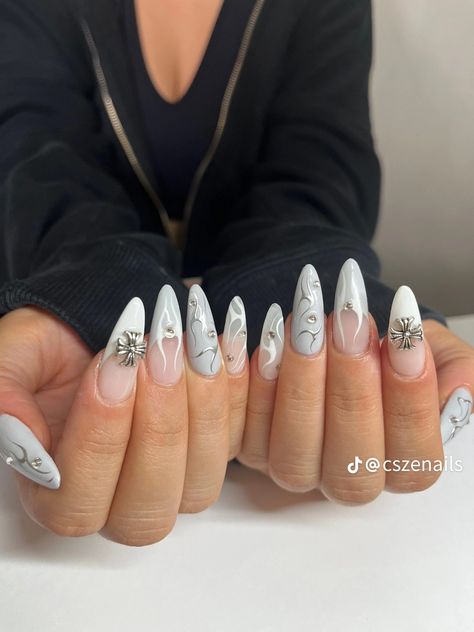 Korean Almond Nails, Simple Gel Nails, Grunge Nails, Nail Type, Simple Acrylic Nails, Blush Nails, Dope Nail Designs, Pretty Gel Nails, Really Cute Nails