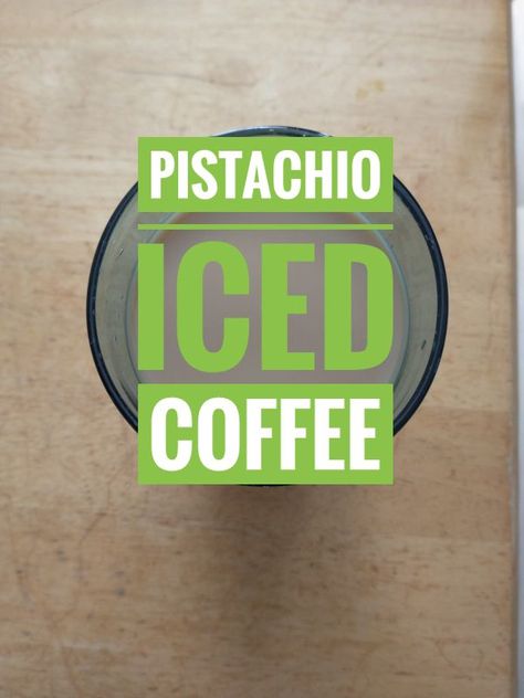 St. Patrick’s Day Pistachio Iced Coffee – Cat Knit Hat Pistachio Iced Coffee, Pistachio Coffee, Pistachio Latte, Coffee Cat, Pistachio Pudding, Flavored Coffee, Coffee Recipe, My Coffee, Cat Coffee