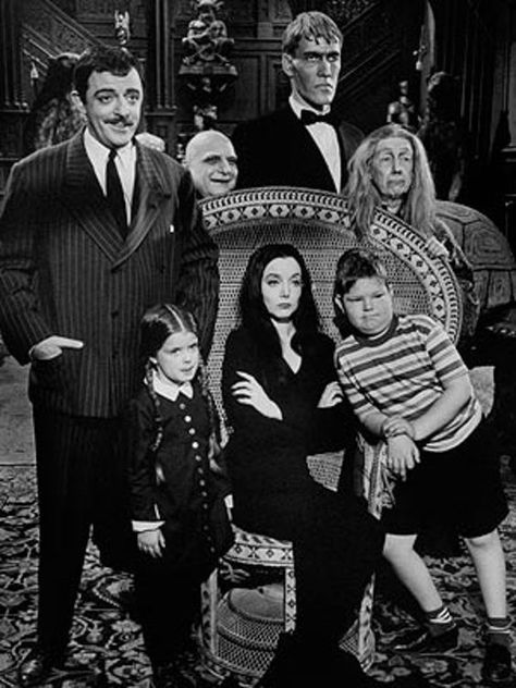 The Adams Family Original Addams Family, The Addams Family 1964, Addams Family Tv Show, Los Addams, Family Tv Series, Addams Familie, Charles Addams, Carolyn Jones, Brian Johnson