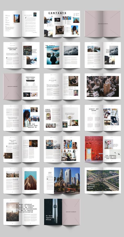 Book Design Graphique, Urban Magazine, What Is Fashion Designing, Mises En Page Design Graphique, Magazine Layout Inspiration, 잡지 레이아웃, 브로셔 디자인, Desain Buklet, Buch Design