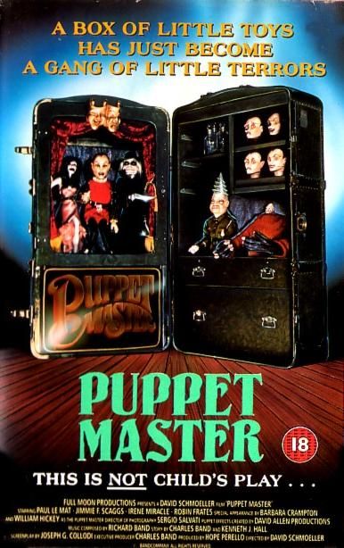 "Puppet Master" (1989) Puppet Master, Horror Comedy, American Graffiti, 80s Horror, Horror Movie Posters, Secret Life, Scary Movies, Horror Films, Full Moon