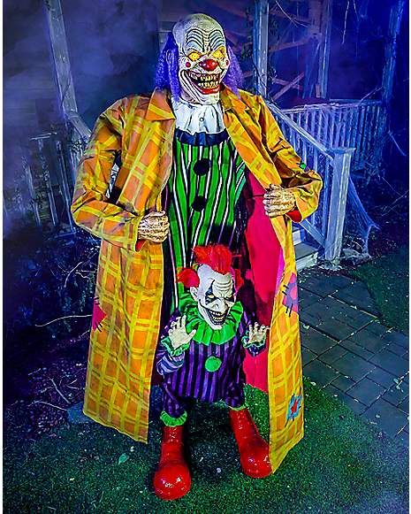 Spirit Halloween Animatronics, Clowns Halloween Decorations, Creepy Halloween Props, Nerf Accessories, Halloween Animatronics, Halloween Circus, Circus Sideshow, Pokemon Halloween, Dive Bars