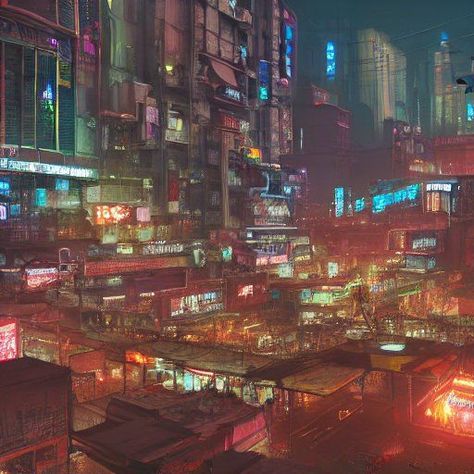 prompt="a cyberpunk indian city, a marketplace full of people, photo-realistic, pixiv, UHD, 8K, CryEngine, octane render," Indian City, Octane Render, Cyberpunk, At Night, Marketing, Art