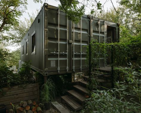 Gallery of Portable Cabin / wiercinski-studio - 1 Architecture Cool, Temporary Architecture, Portable Cabins, Shipping Container Cabin, Poznan Poland, Container Cabin, Container Houses, European Architecture, Portable House