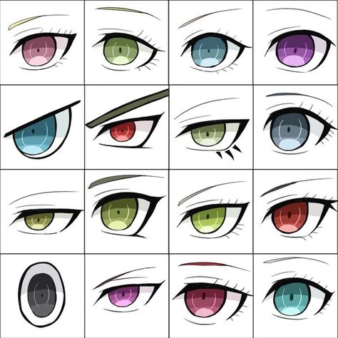 Danganronpa Eyes Tutorial, Danganronpa Eyes Base, Danganronpa Eyeliner, How To Draw Danganronpa Style, Danganronpa Character Base, Danganronpa Drawing Base, Danganronpa Art Style Tutorial, Danganronpa Eyes, Danganronpa Oc Base