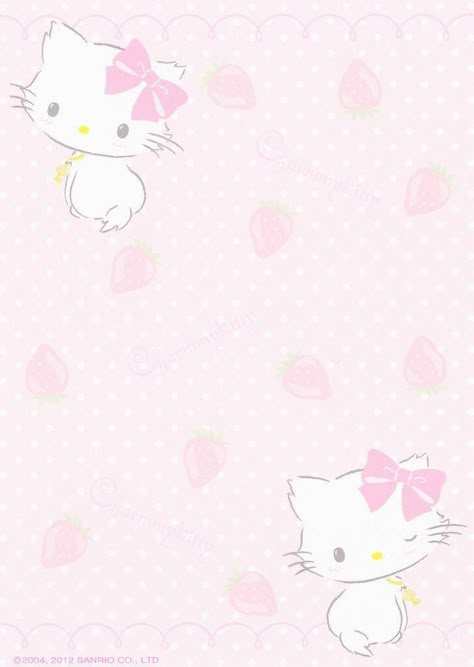 Sanrio Cute Wallpaper, Sanrio Computer, Charmy Kitty, Sanrio Art, Adorable Aesthetic, Charmmy Kitty, Widget Design, Memo Paper, Cat Art Illustration