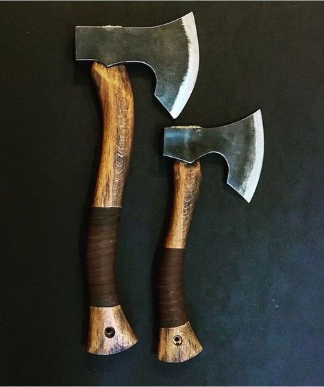 Viking Hatchet, Cool Swords, Old Tools, Cool Knives, Survival Tools, Handmade Knives, Carving Tools, Hammers, Hunting Knife