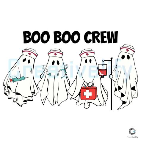 Boo Boo Crew Spooky Nurse SVG Halloween Vibes File Boo Crew Svg, Halloween Themed Gifts, Boo Boo Crew, Nurse Svg, Dr. Seuss Svg, Boo Crew, Personalized Greeting Cards, Unicorn Svg, Mother's Day Photos