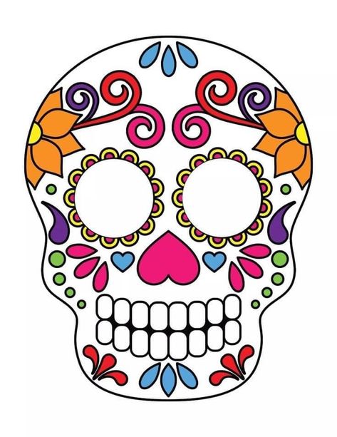 Sugar Skulls Ideas, Sugar Skull Diy, Handmade Halloween Decorations, Dia De Los Muertos Decorations Ideas, Den Mrtvých, Lovely Lines, Masque Halloween, Halloween Ghost Decorations, Halloween Pumpkins Painted