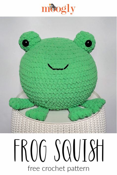 Squish Crochet, Green Amigurumi, Moogly Crochet, Crochet Amigurumi Patterns, Free Crochet Amigurumi, Owl Crochet Patterns, Bernat Blanket, Crochet Chicken, Crochet Frog