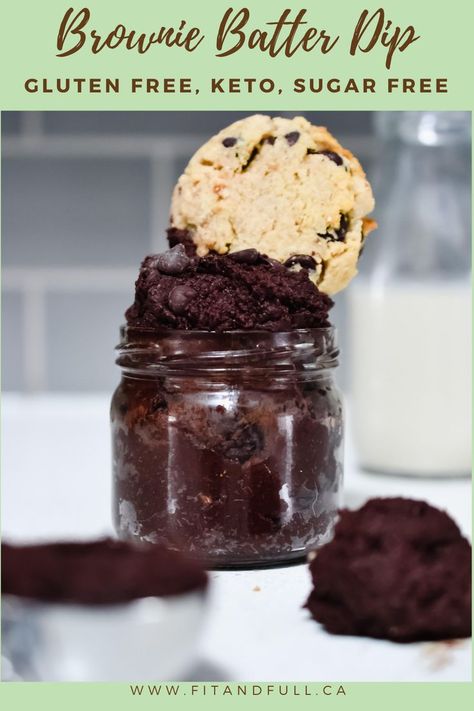 Edible Brownie Batter Recipe, Edible Brownie Batter, Brownie Dip, Brownie Batter Dip, Keto Cookie Dough, Sugar Free Brownies, Gluten Free Brownies, Edible Cookies, Keto Brownies