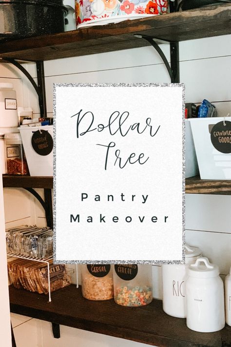 Appliance Organization, Dollar Tree Pantry, Decluttering Kitchen, Kitchen Decluttering, Baking Organization, Diy Pantry Organization, Layout Kitchen, Small Pantry Organization, Makeover Kitchen