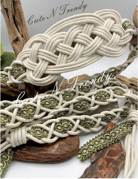 Western Viking Wedding, Celtic Handfasting Cords, Celtic Wedding Decor, Handfasting Cords Diy, Viking Wedding Decor, Celtic Handfasting Ceremony, Celtic Wedding Ideas, Diy Handfasting Cords, Celtic Knots Diy