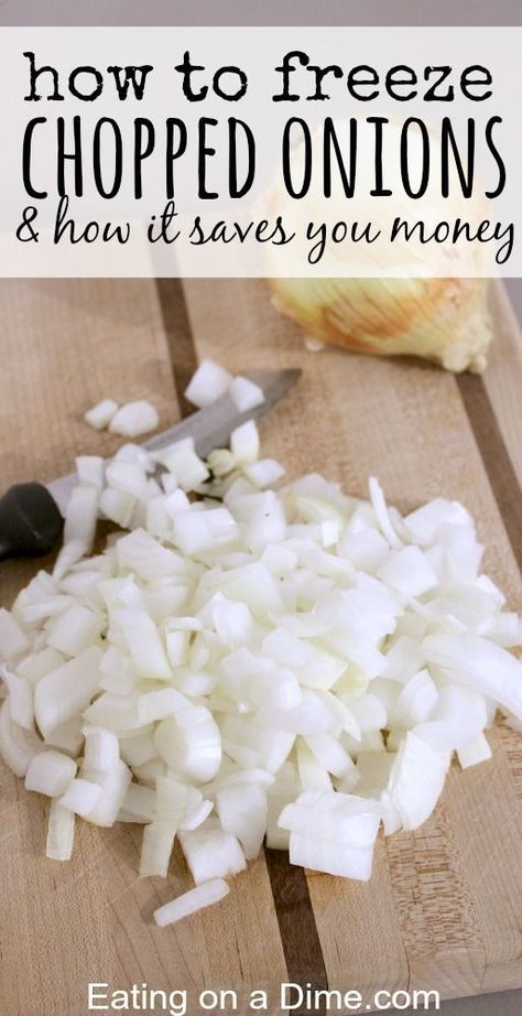 Freeze Onions, Freezing Onions, Freezing Food Guide, Desserts Nutella, Freezing Vegetables, Freezing Fruit, Freezer Meal Prep, Frozen Veggies, Food Saver