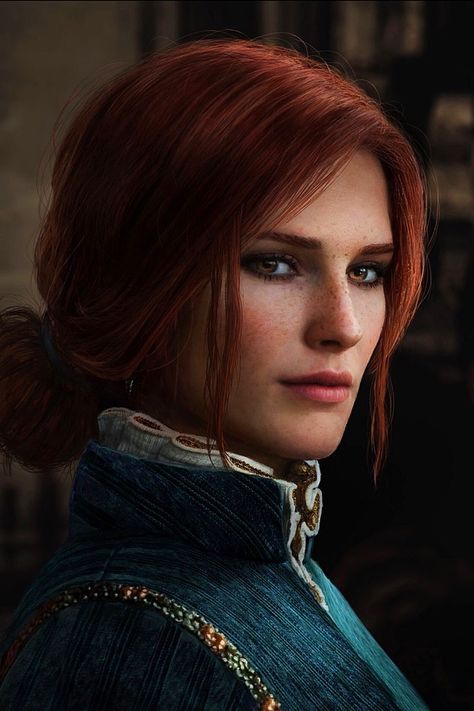 Triss Merigold - Astor Alexander Triss Merigold Witcher 3, Witcher Triss, Photorealistic Portraits, Witcher Wallpaper, The Witcher Wild Hunt, The Witcher Game, Triss Merigold, The Witcher Books, Witcher Art