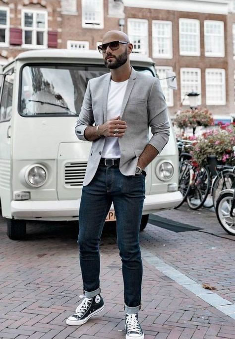 Casual Outfits Men Fall, Business Casual Men Work, Outfits Quotes, Business Casual Jeans, Mens Work Outfits, Sneakers Outfit Men, Smart Casual Work Outfit, Blazer Outfits Men, Mens Business Casual Outfits