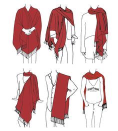 Different ways to wear a shawl Ways To Wear Shawl, Ways To Wear A Poncho, Ways To Wear A Shawl, Wear Shawl, Wear A Scarf, Black Poncho, Grey Poncho, Ways To Wear A Scarf, Large Scarf