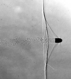 Sound barrier Flow Visualization, Harold Edgerton, Abstract Science, Sound Barrier, Fluid Dynamics, Pattern Recognition, Writing Short Stories, Album Artwork, Lab Equipment