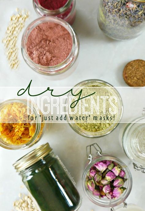 Dry Masks Natural Ingredients Diy Clay Mask Recipes, Water Face Mask, Dry Face Mask, Clay Mask Recipe, Diy Clay Mask, Beauty Diy Skincare, Sage Recipes, Body Essentials, Coffee Scrubs