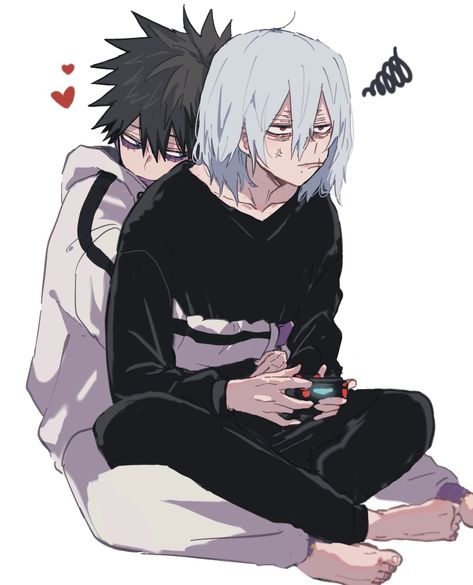 Dabi And Shigaraki, Shigaraki And Dabi, Shigaraki X Dabi, Dabi X Shigaraki, Dabi Shigaraki, Shigaraki Tomura, League Of Villains, Tomura Shigaraki, Anime Villians