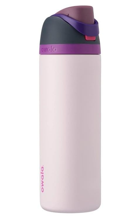 Owala FreeSip Insulated Stainless Steel Water Bottle with Straw for Sports and Travel - Affliate Link Owala Water Bottle Purple, Owala Water Bottle 40 Oz, Water Bottle Owala, Plane Bag, Owala Bottle, Dreamy Field, Owala Water Bottle, Fun Beauty Products, Dream Water