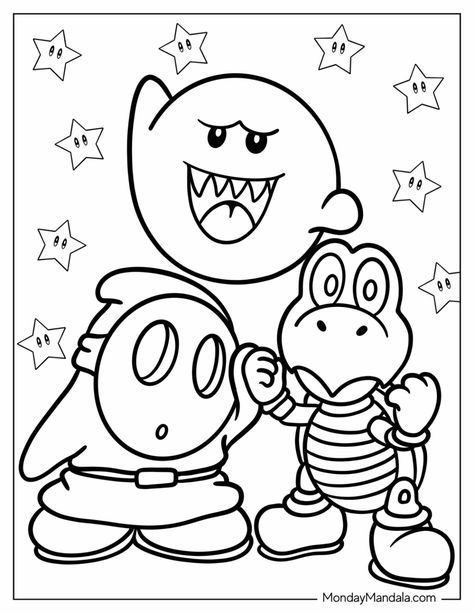 20 Shy Guy Coloring Pages (Free PDF Printables) 90s Cartoon Coloring Pages, Boy Coloring Pages For Kids, Mario Colouring, Guy Coloring Pages, Mario Kart Coloring Pages, Boy Coloring Pages, Kids Colouring Printables, Mario Coloring, Super Mario Coloring Pages