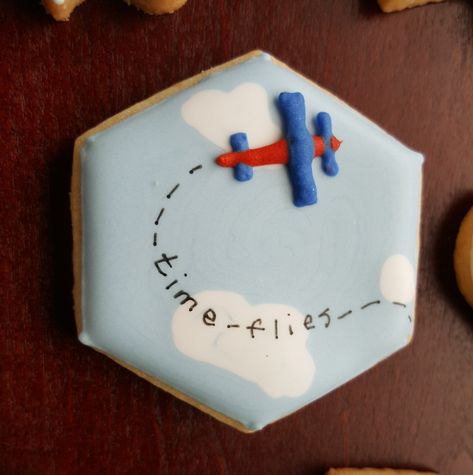 Time Flies Birthday Cookies, Paper Airplane Cookies, Plane Cookies Decorated, Aviation Cookies, Airplane Cookies 2nd Birthday, Airplane Sugar Cookies, Airplane Cookies Decorated, Vintage Airplane Cookies, Vintage Airplane Cookies Decorated