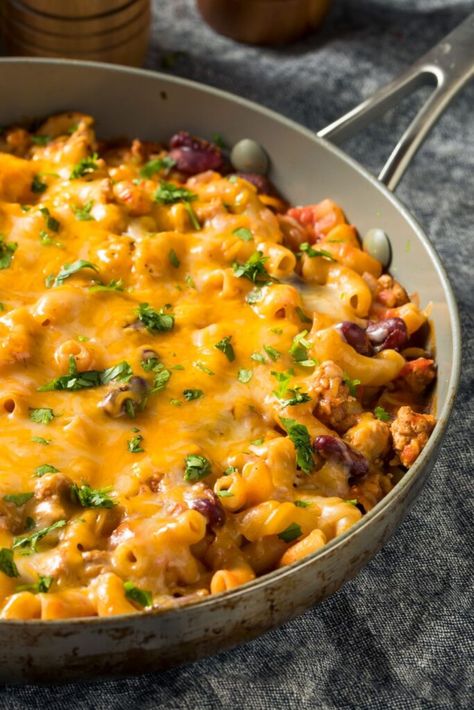 Chili Mac Recipe Pioneer Woman Pioneer Woman Chili Mac, Chilli Mac Recipe, Chilli Ideas, Low Calorie Chili, Pioneer Woman Chili, Macaroni Dishes, Elbow Macaroni Recipes, Chilli Mac, Mac Recipes