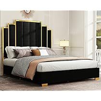 Black Velvet Bed Frame, Black Velvet Bed, Headboard Frame, Luxury Bed Frames, Velvet Bed Frame, Upholstered Storage Bed, Velvet Upholstered Bed, Queen Size Platform Bed, Design Bed