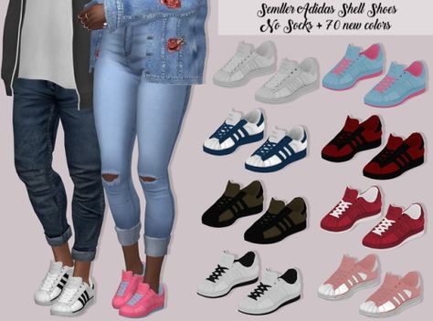 LumySims: Adidas Shell Shoes No Socks • Sims 4 Downloads S4cc Shoes, Sims4 Shoes, Ts4 Shoes, Taemin Move, Los Sims 4 Mods, Cc Shopping, Alpha Cc, Play Sims 4, Cc Shoes