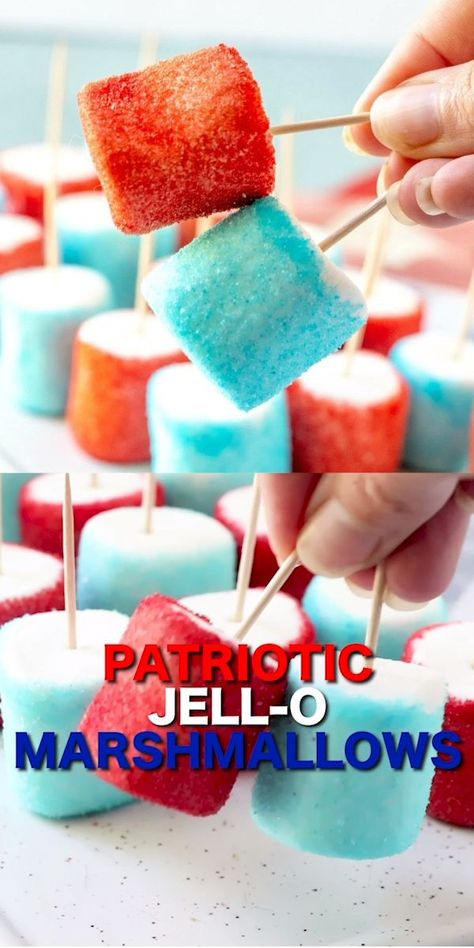 4th July Food, Starbucks Cake, Patriotic Food, Patriotic Desserts, Easy Treat, Marshmallow Treats, 4th Of July Desserts, July Ideas, Fourth Of July Food