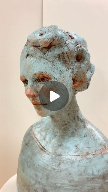 Human Sculpture Clay, Ceramic Bust, Terracotta Sculpture, Human Sculpture, Sculptures Céramiques, Figurative Artists, October 4, Sculpture Clay, Clay Sculpture