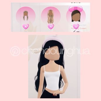 Long wavy hair hack dress to impress roblox no vip free Hair Combination Dress To Impress, Dti Hair Hacks Free, Dress To Impress Combos Free, Hair Hacks Dress To Impress, Dress To Impress Hacks No Vip, Dti Hair Combos Free, Dti Hacks No Vip, Dti Hairs, Hack Dress