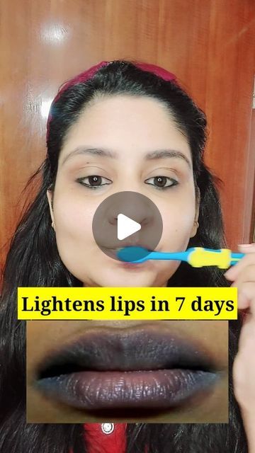 Shalini ♥️ Skin & Hair care 💁‍♀️ on Instagram: "🥰🥰🥰Get rid of dark lips naturally !!

Ingridents ✅ 
Coconut oil + sugar powder + turmuric + lemon juice 
Scrub for 5 mins then use soft brisel tooth brush to remove dead skin..do this process only once a week....use good lip balm after this...

Follow for more ♥️ 

( dark lips,blacklips,darling, home remedy, lipcare, )

#lips #darklips #pinklips #lipbalm #darklip #reels #igreach #reelsinstagram #reelitfeelit #reelkarofeelkaro #trending #viralreels #fyp" How To Get Rid Of Dark Lips Remedies, How To Remove Dark Lips, Lip Darkness Removal, Lip Scrub Diy For Dark Lips, How To Get Rid Of Dark Lips, Dark Lips Remedy, Tan Removal Remedies, Remedies For Dark Lips, Lip Lightening