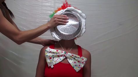 Pie In The Face, Female Clown, Clown Costume, Clown Makeup, Cotton Candy Machine, The Face, Pie