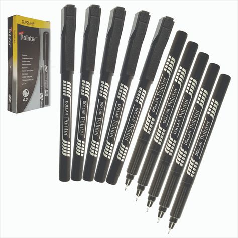 DOLLAR Fineliner Pens, BLACK, 0.3mm Ultra Fine Felt Tip, Pack of 10, Precise Writing, Write Draw Sketch Colour Mark Fine Line Pens

Buy on Zofax
https://www.zofax.co.uk/Pens/Fineliner-Pens/ZW0615187/DOLLAR-Pointer-Plus-10-x-0-3mm-Fine-Pens-BLACK-Fineliner-Fine-Line-Pens-Draw-Write

Buy on Amazon
https://www.amazon.co.uk/dp/B09VF5Z586

Buy on eBay
https://www.ebay.co.uk/itm/283754454204

#blackfineliner #dollar #writingpens #zofax #fineliner #blackpen Sketch Colour, Fineliner Pens, Drawing Games, Fine Pens, Draw Sketch, Must Have Tools, Felt Tip, Pencil Writing, Writing Pens