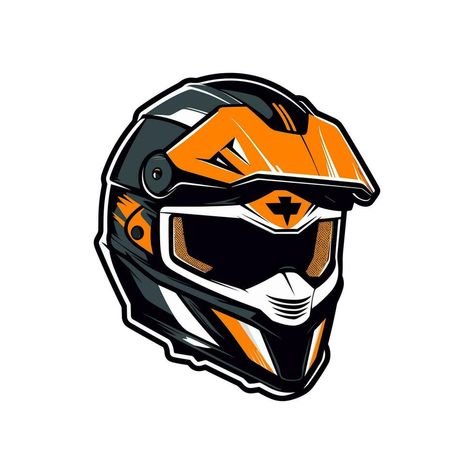 Motocross logo helmet vector clip art illustration Visor Drawing, Motocross Logo, Helmet Vector, Helmet Drawing, Motocross Helmet, Motocross Helmets, Helmet Visor, Logo Banners, Cityscape Photos