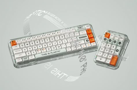 Off White Aesthetic, Mochila Edc, Custom Mechanical Keyboard, Chassis Design, Future Gadgets, Keyboard Keys, Pc Build, Mechanical Keyboards, Pc Keyboard