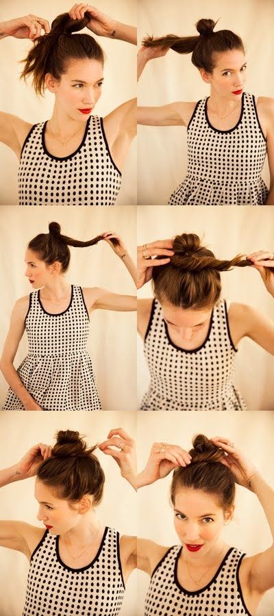 Easy Travel Hair Styles | Travel Fashion Girl Easy Top Knot, Dunner Wordend Haar, Top Knot Bun, Luxy Hair, Travel Hairstyles, Hair Knot, Peinados Recogidos, Hair Wraps, Hair Envy