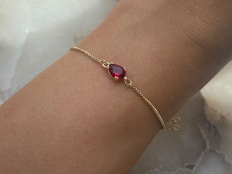 Midnight Red, Dragonfly Bracelet, Ruby Bracelet, Jewelry Bracelets Gold, Red Bracelets, Minimalist Bracelet, Gold Plated Bracelets, Rhinestone Bracelet, Lovely Earrings