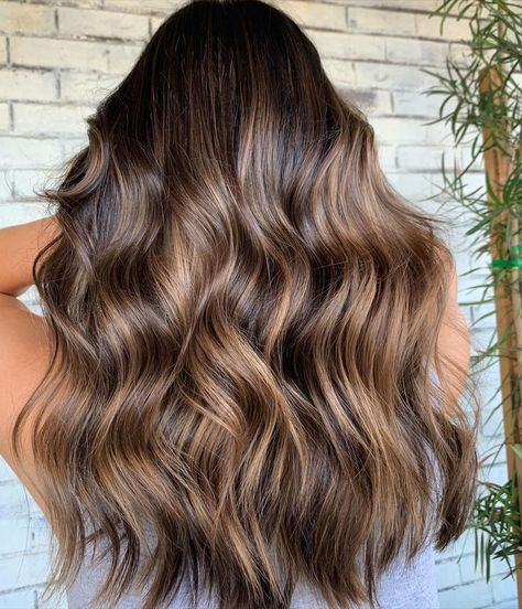 Stockton Balayage Specialist on Instagram: “Salted Carmel Brownie!🤤 @trussprofessional #trussprofessional” Salted Caramel Brownie, Salted Carmel, Balayage Brunette, Balayage Highlights, Hair Painting, Modern Salon, Blonde Balayage, Brunette Hair, Brunettes