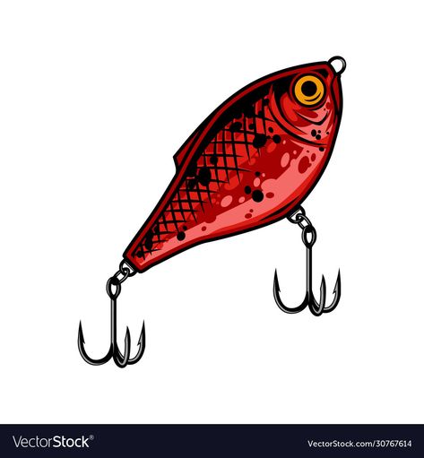 Tattoo Pesca, Grafic Arts, Fishing Lure Tattoo, Vintage Template, Bottle Tattoo, Dark Souls Art, Fish Illustration, Vector Logo Design, Felt Patterns