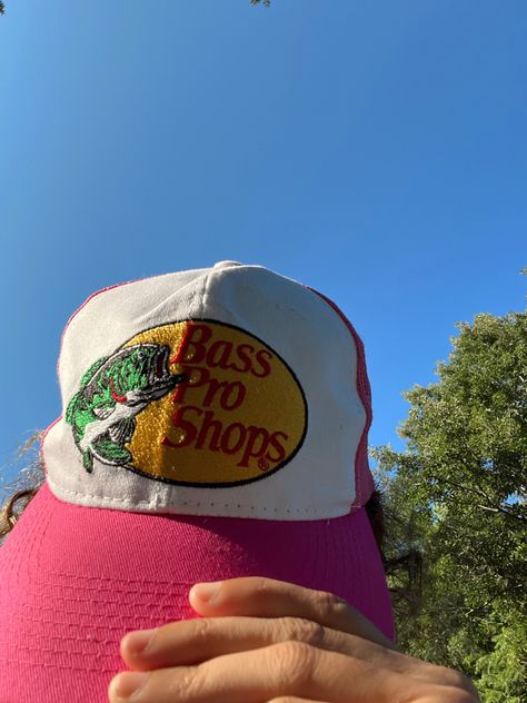 Bass Pro Aesthetic, Bass Pro Hat Aesthetic, Bass Spotify Cover, Bass Pro Shop Hat Orange, Brown Bass Pro Shop Hat, Bass Pro Shop Hat, Bass Pro Shop, Hat Aesthetic, Shop Aesthetic