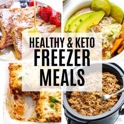 Easy Keto Freezer Meals, Keto Friendly Freezer Meals, Keto Freezer Meal Prep, Low Carb Freezer Meals Make Ahead, Low Carb Freezer Meals, Keto Freezer Meals, Healthy Freezer Recipes, Low Carb Chicken Casserole, Easy Pulled Pork