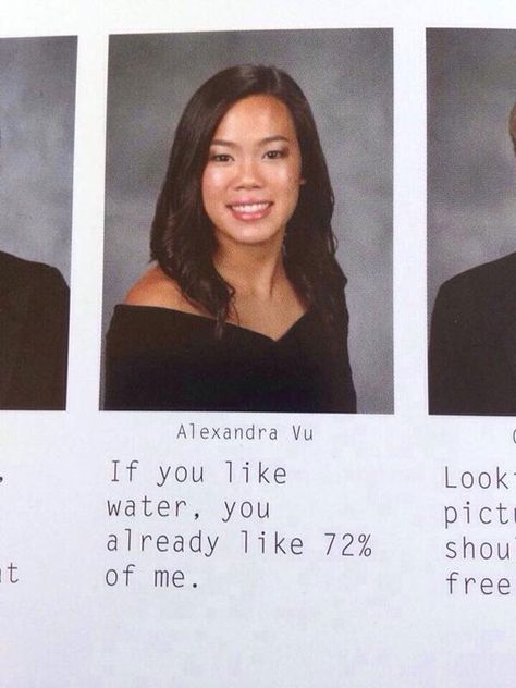 Senior Yearbook Quotes, Funny Yearbook Quotes, Funny Yearbook, Grad Quotes, Senior Quotes Funny, Yearbook Pictures, Yearbook Quotes, Senior Quotes, School Quotes